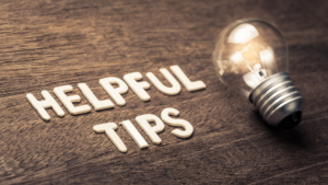 Tips and Tricks test with light bulb